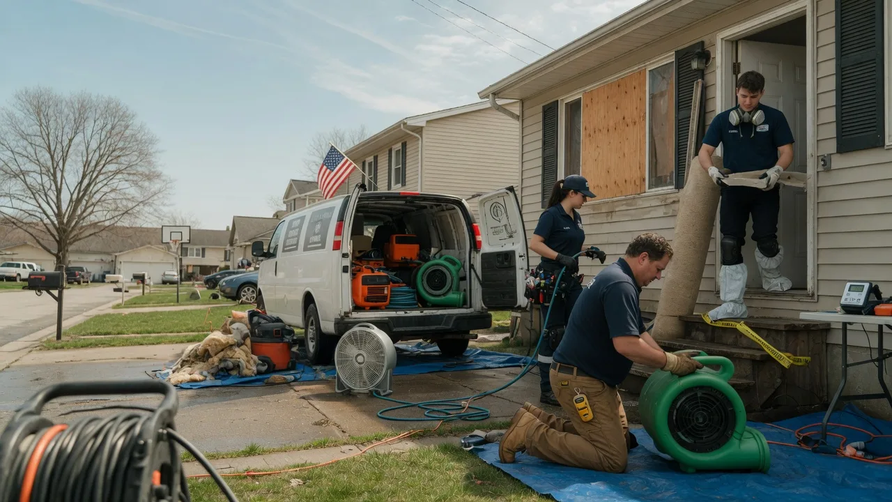 Water Damage Restoration in Madison, WV near me